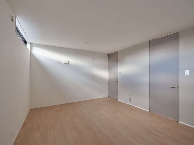 間仕切り壁で分けられる子ども部屋 宇治市 工務店